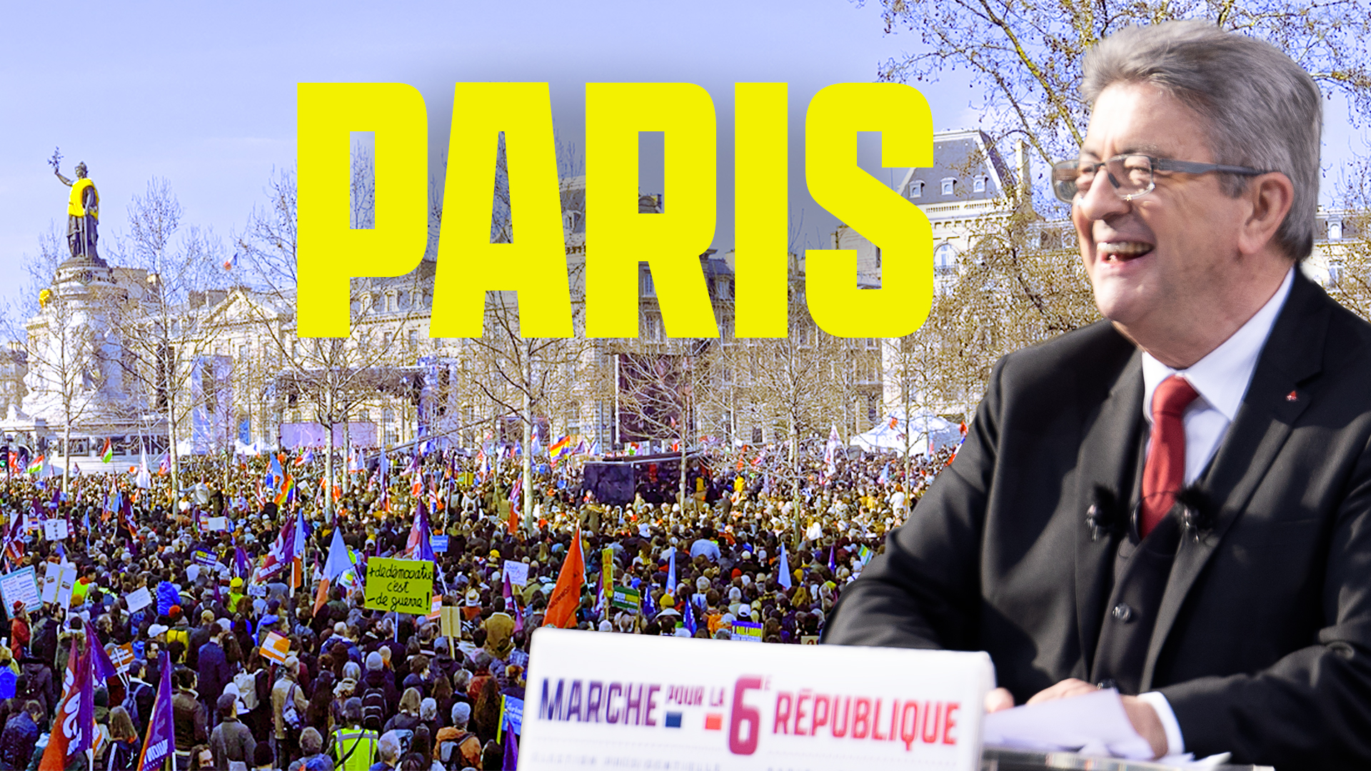 Marche pour la 6e République à Paris